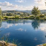 Präsentation des Blue Lake Aquipond