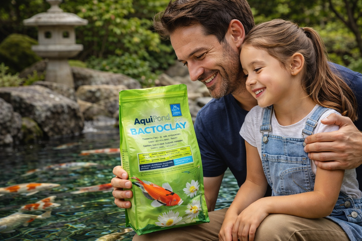 Aquipond BactoClay 2 kg – Argile montmorillonite pour bassin à koïs