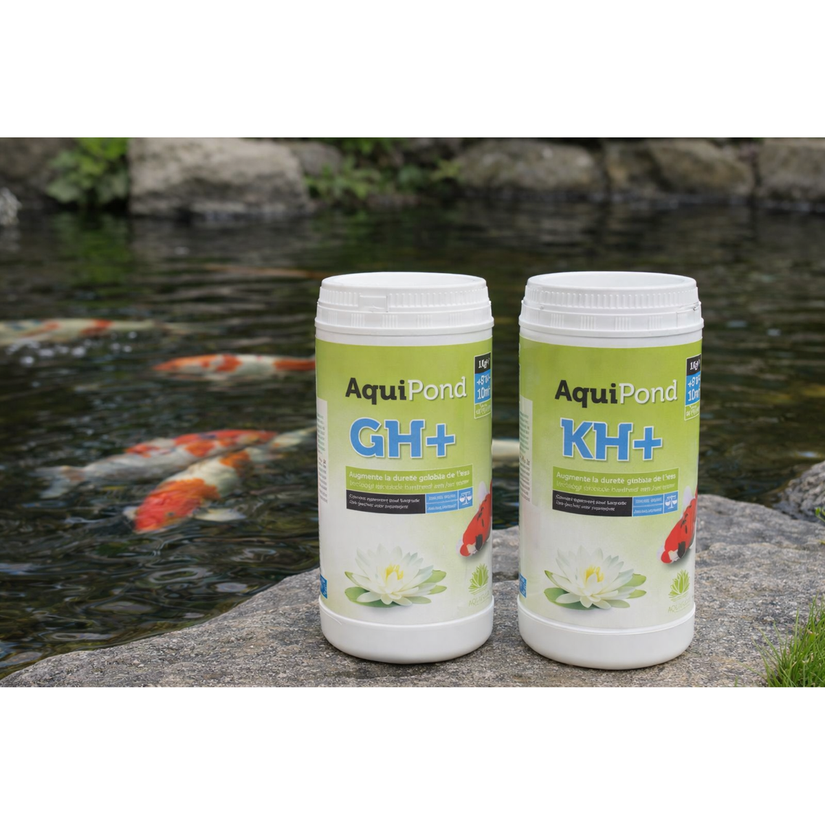 Aquipond GH+ 1 kg – Minéraux pour augmenter la dureté totale (GH) du bassin