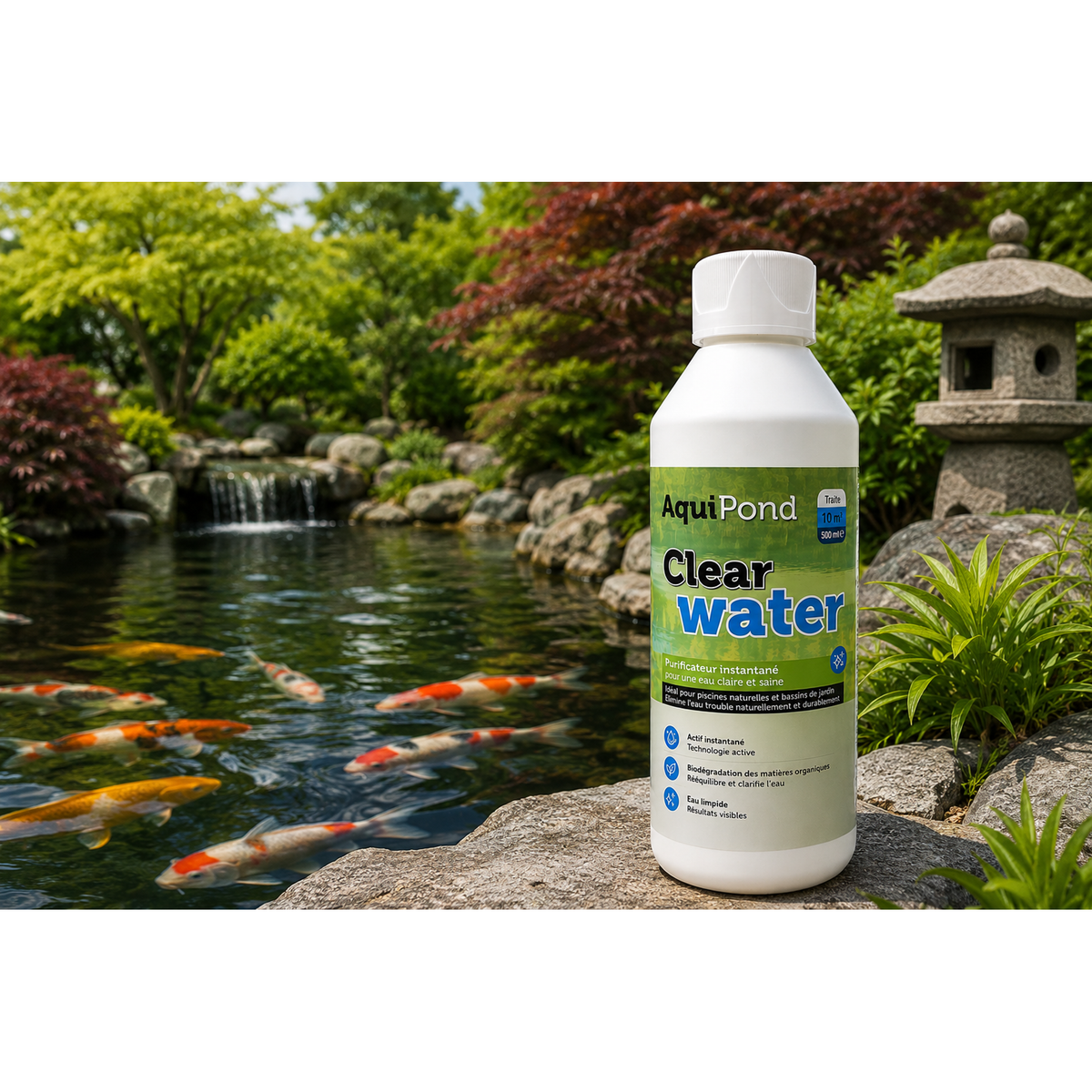 Aquipond Clearwater 10 m³ – Klärer für trübes Teichwasser