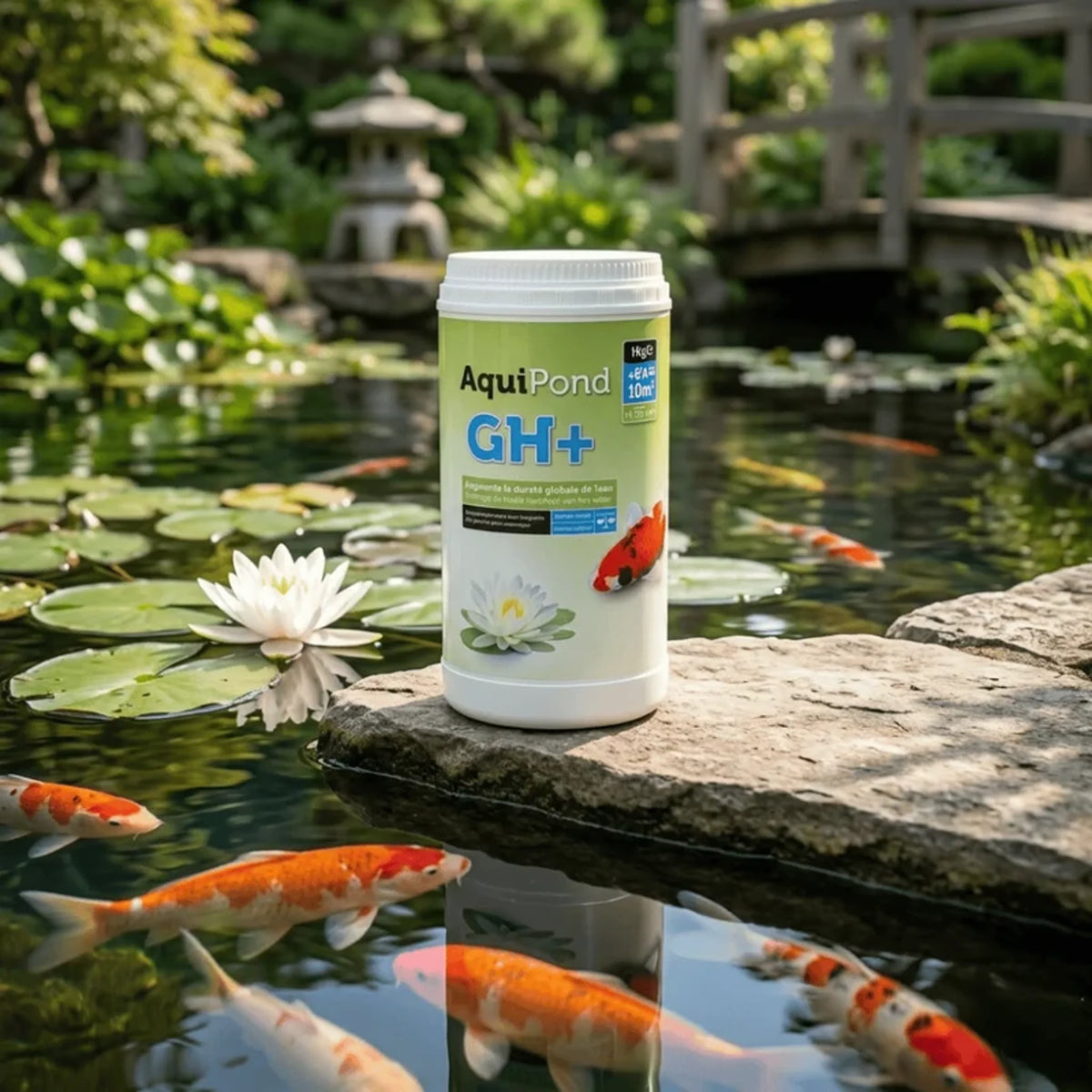 Aquipond GH+ 1 kg – Minéraux pour augmenter la dureté totale (GH) du bassin