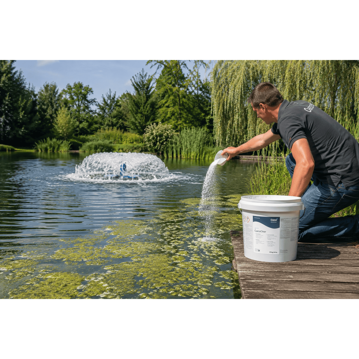 CyanoClear 25 kg, granulés à base de percarbonate de sodium