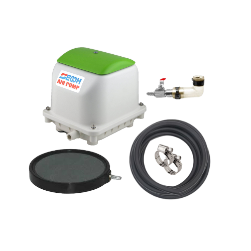 Kit Secoh n°2 avec pompe à air, diffuseur circulaire et tuyau