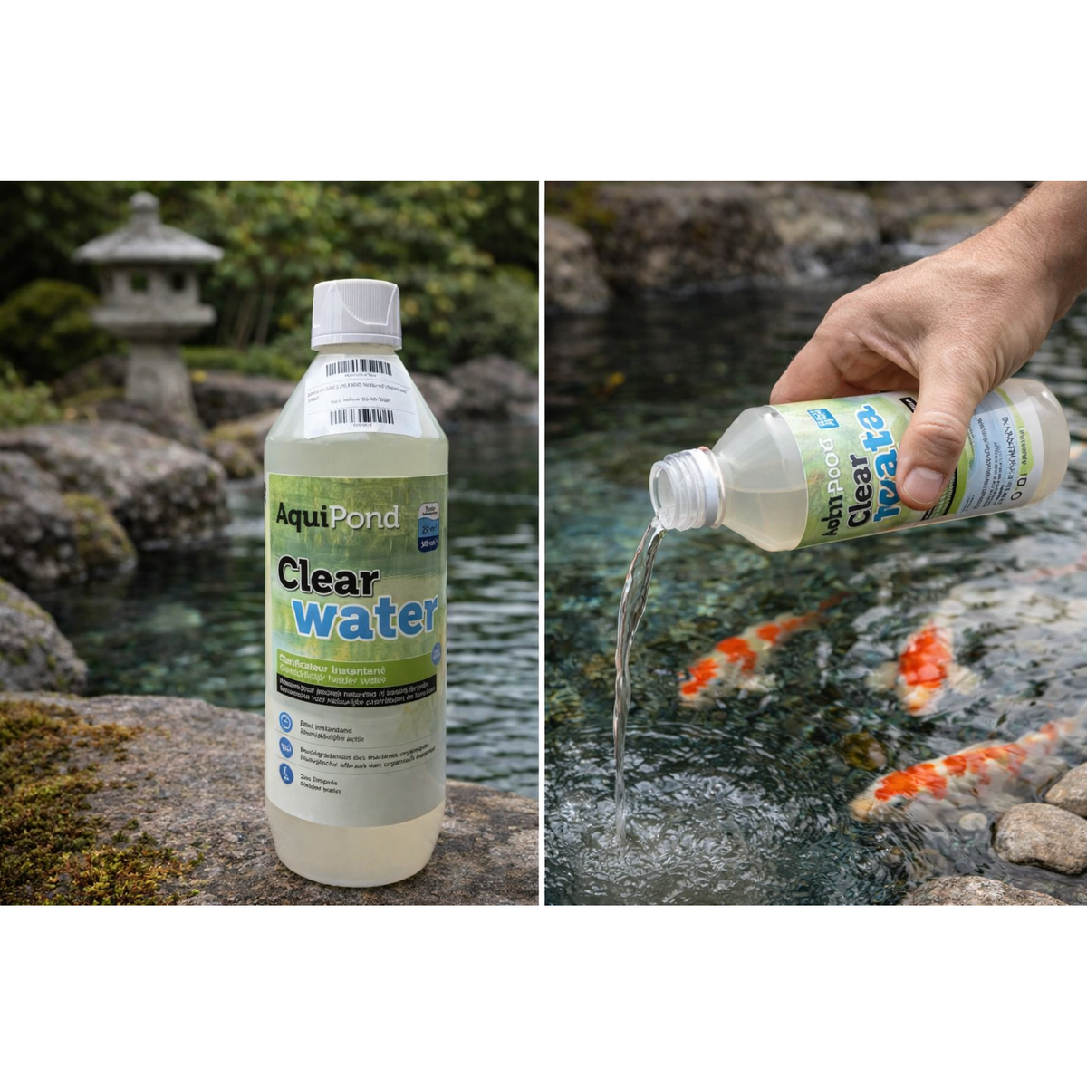 Aquipond Clearwater 25 m³ – Klärer für trübes Teichwasser