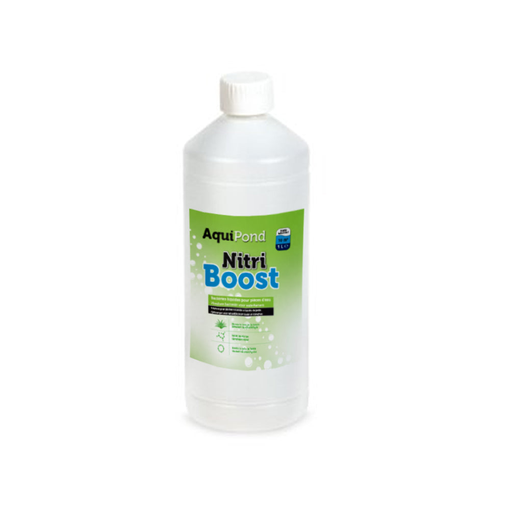 Aquipond NitriBoost - Bactérias Líquidas Nitrificantes para 10M³ - 1L