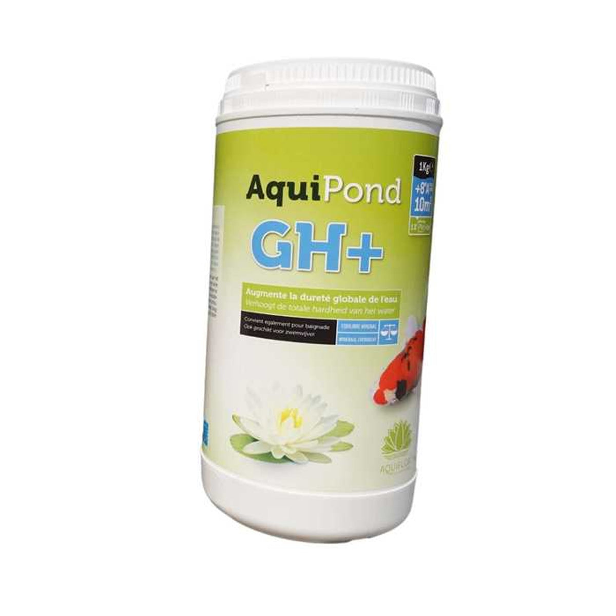 Aquipond GH+ 1 kg – Minéraux pour augmenter la dureté totale (GH) du bassin