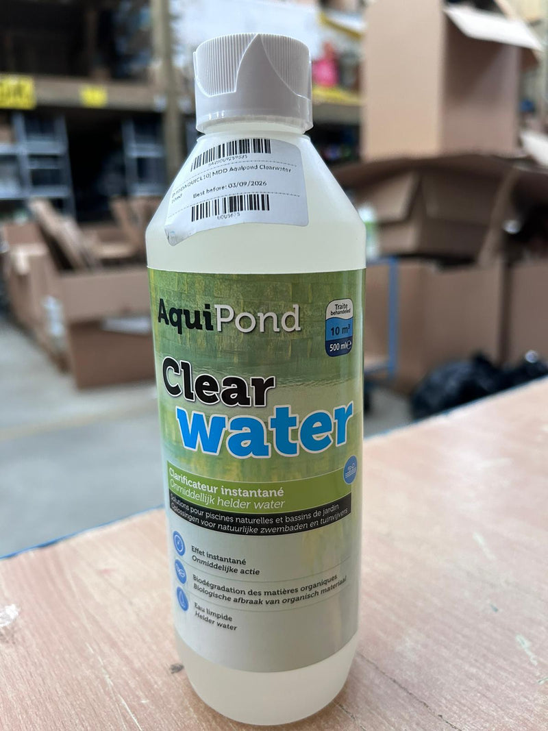 Aquipond Clearwater for 10M³ - Instant Clarifier - Against green &amp; cloudy water