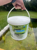 Aquipond BactoSwim Bactérias para Piscina Natural - 10Kg - Permite reduzir algas e lodo em piscina natural - Para piscina de 50 a 100M²