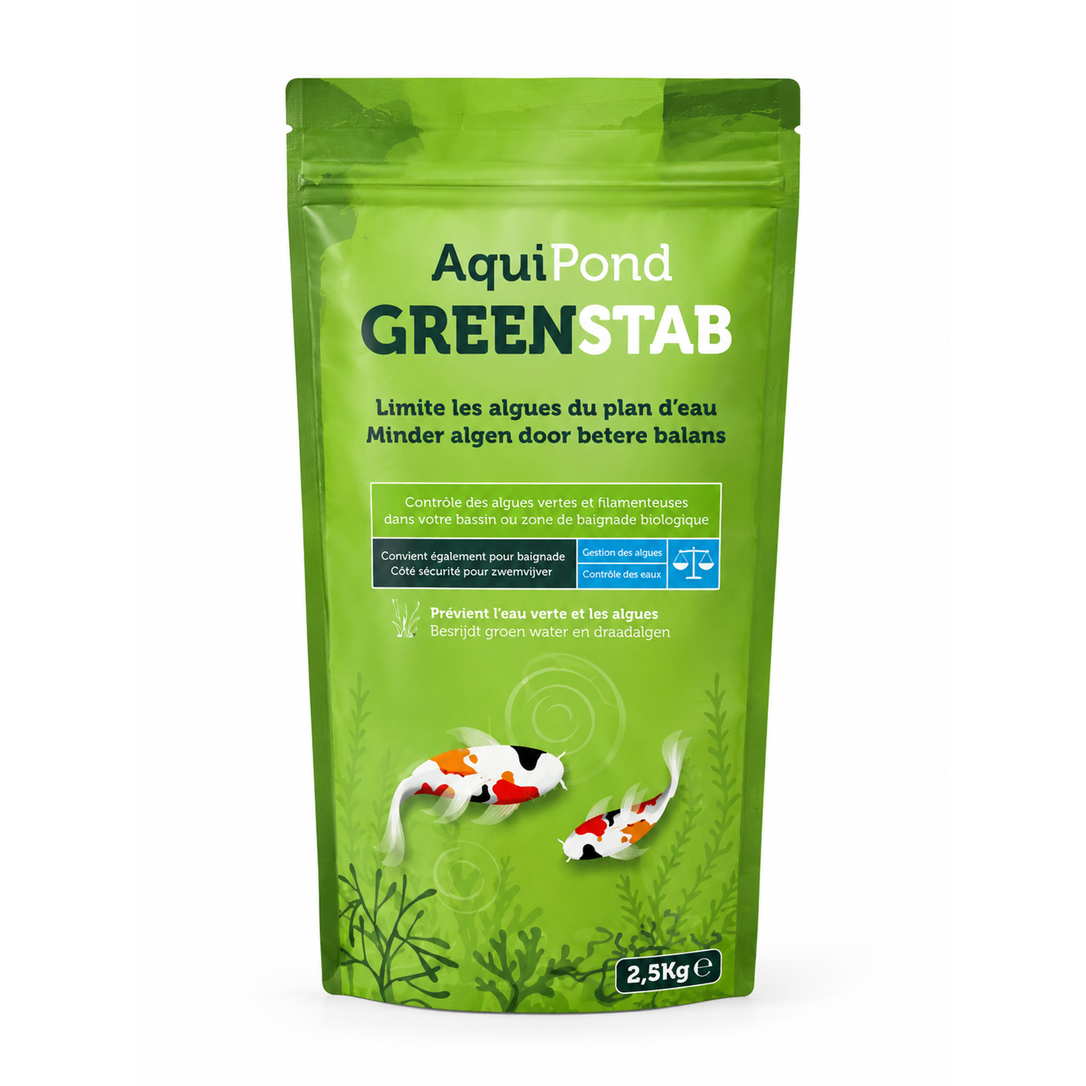 Aquipond Greenstab 2,5KG - Tratamento contra algas filamentosas