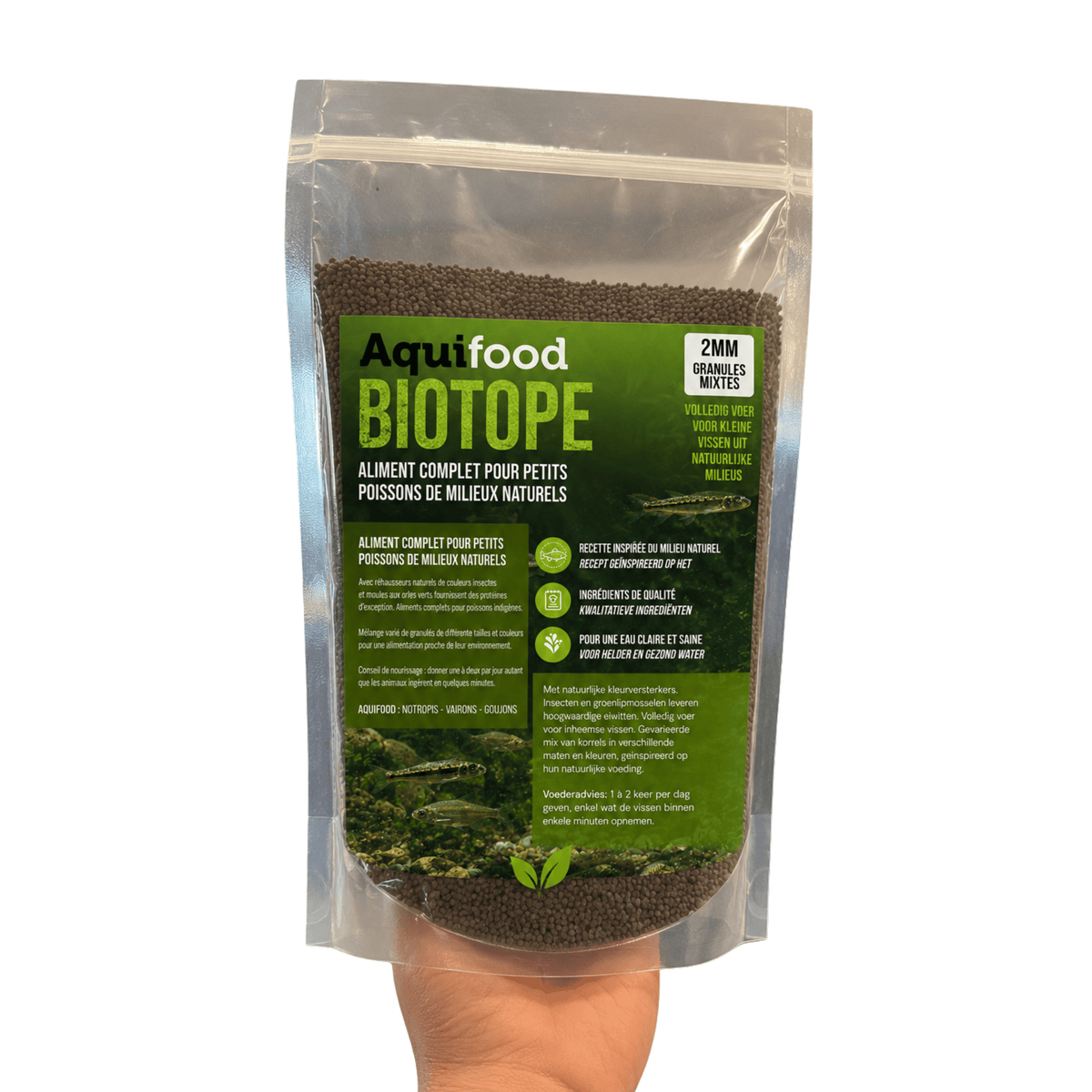 Aquifood Biotope – seau de 600 g