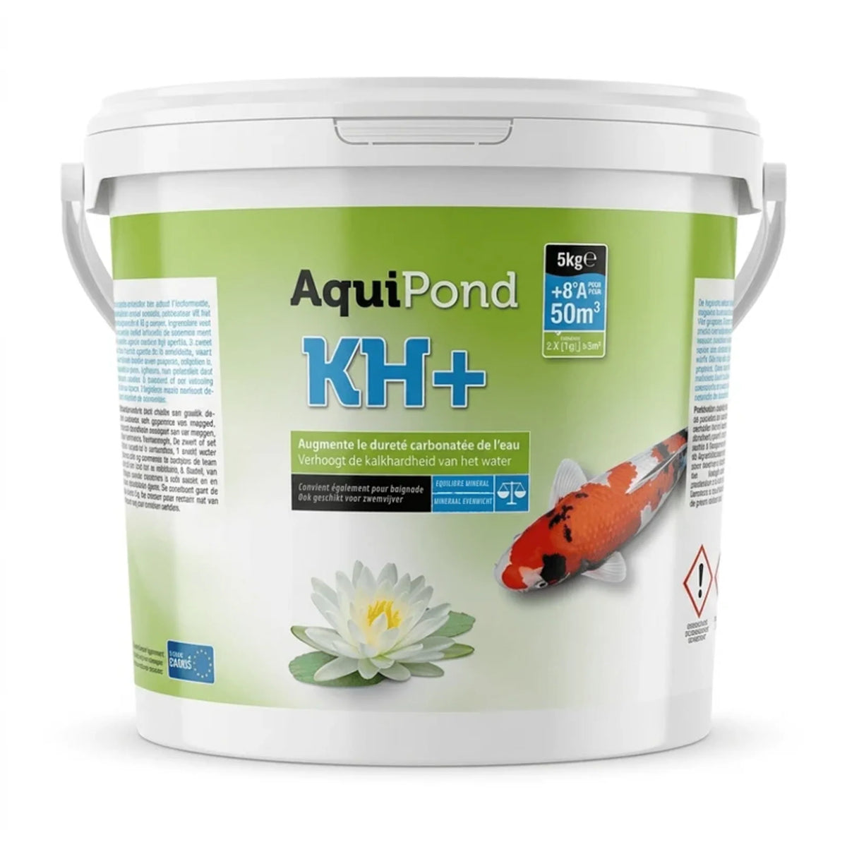 Aquipond KH+ 5 kg – Minerals to raise pond carbonate hardness (KH)