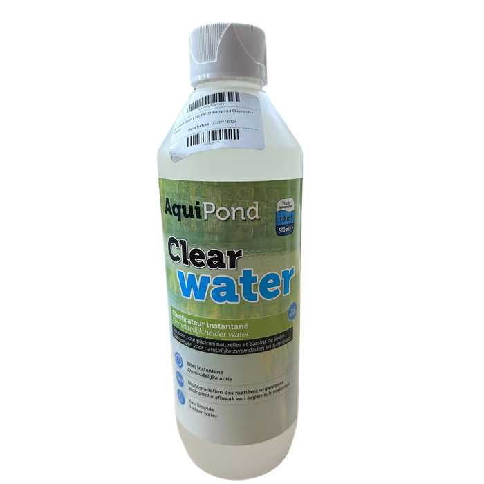 Aquipond Clearwater for 10M³ - Instant Clarifier - Against green &amp; cloudy water