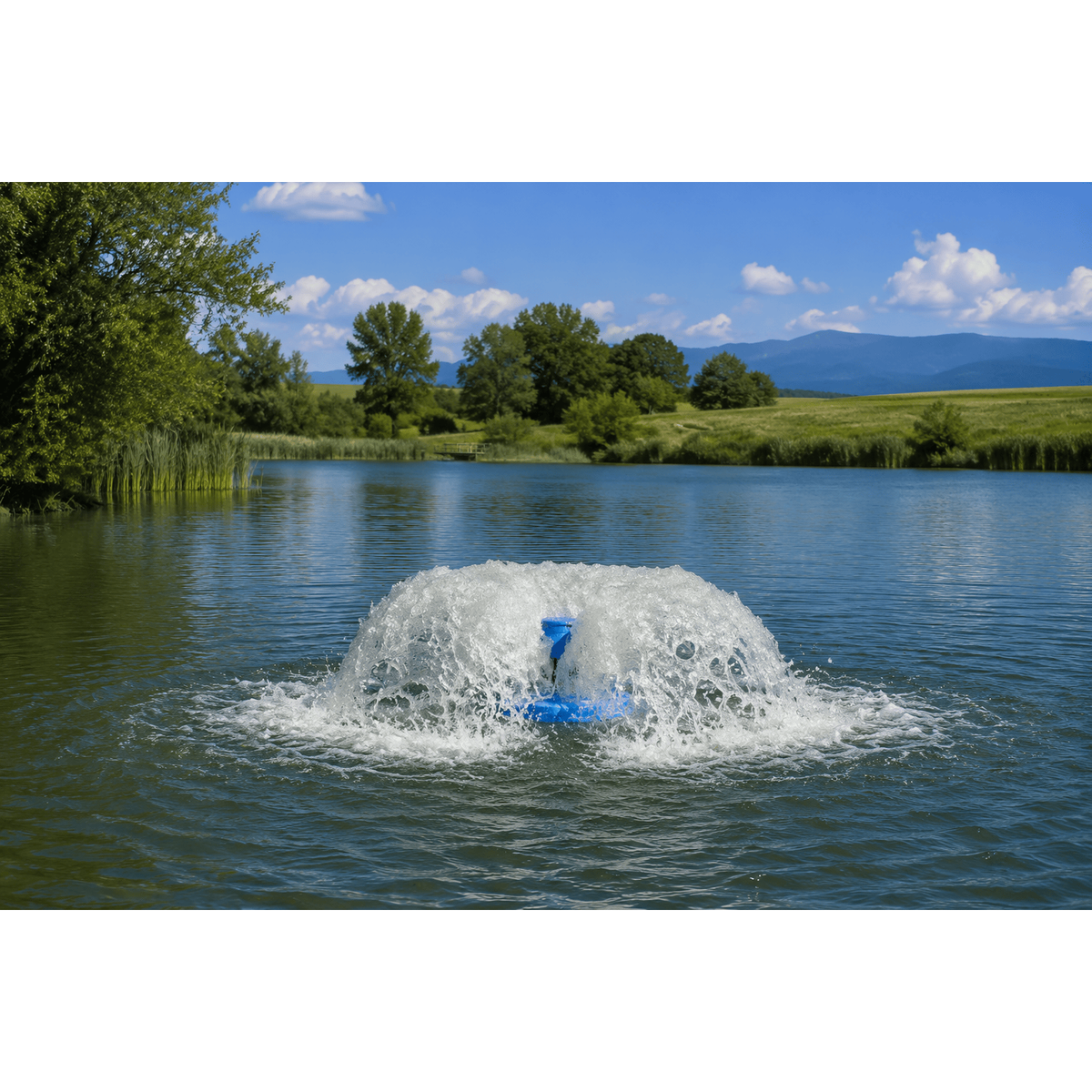 Aquitechnics Emulseurs Aérateur de surface haute performance pour étang naturel - Aquitechnics - Émulseur pour étang