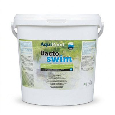 Aquipond BactoSwim 10 kg – Bactérias para piscinas naturais (50 a 100 m²)