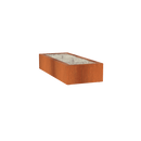 Foudebassin.com Tables d'eau Table d'eau en acier corten 200 x 800 x 40CM - Avec 2 fontaines + LED CB5