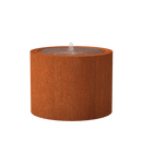Foudebassin.com Tables d'eau Table d'eau rond en acier corten 100 x 75CM - Avec 1 fontaines + LED CBR3
