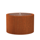 Foudebassin.com Tables d'eau Table d'eau rond en acier corten 120 x 75CM - Avec 1 fontaines + LED CBR2