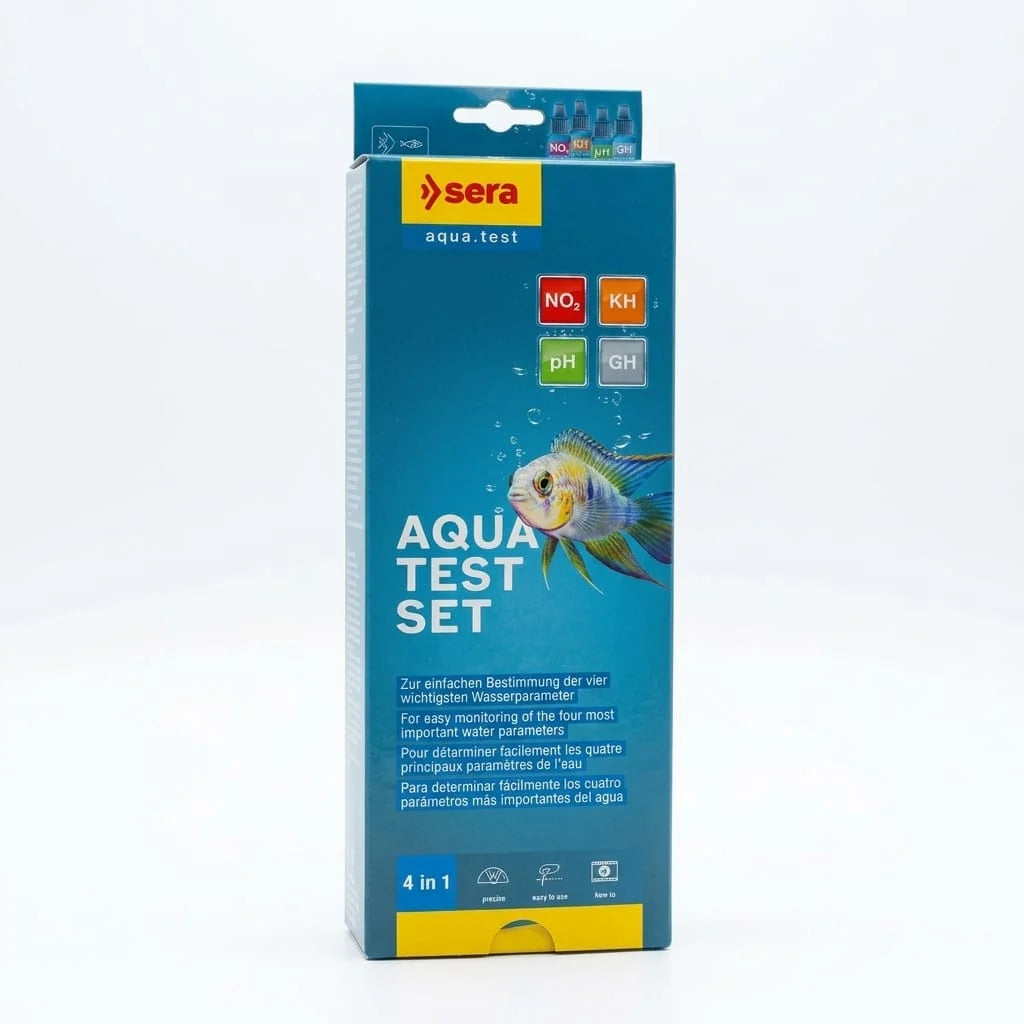 Sera Aqua-Test Box – Testset voor pH, KH, GH en nitriet in de vijver