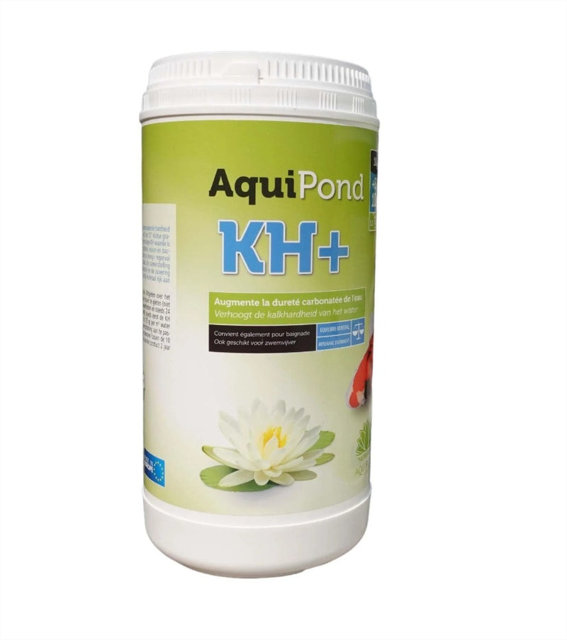 Aquipond KH+ 1KG - Équilibre / Minéraux pour bassin - Augmente la dureté carbonatée de l'eau