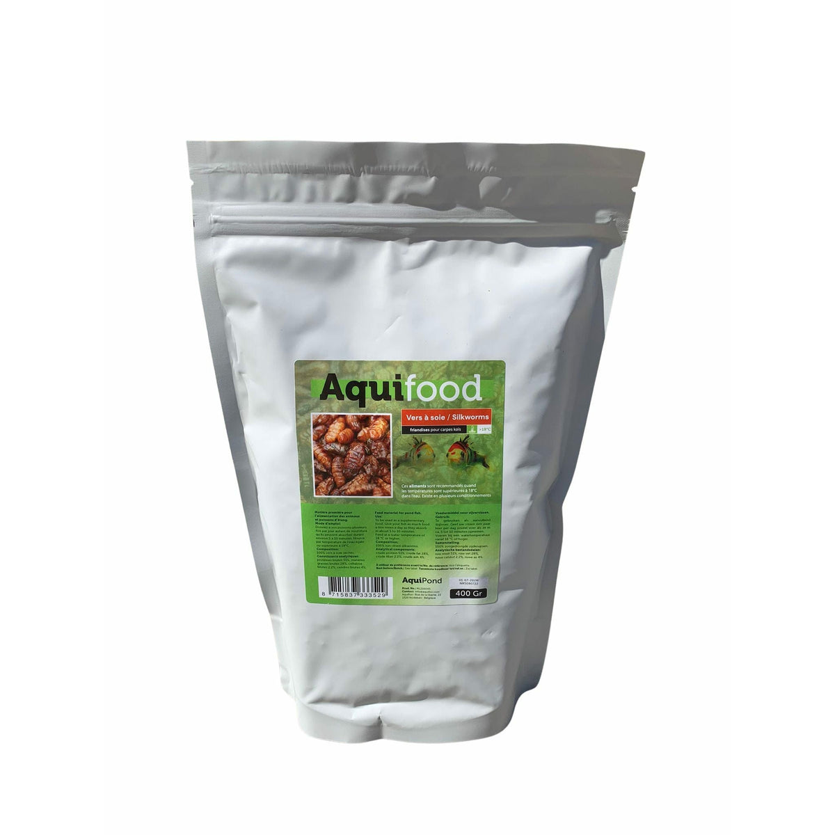 Aquifood Seidenspinnerwürmer / Seidenspinner - 400g