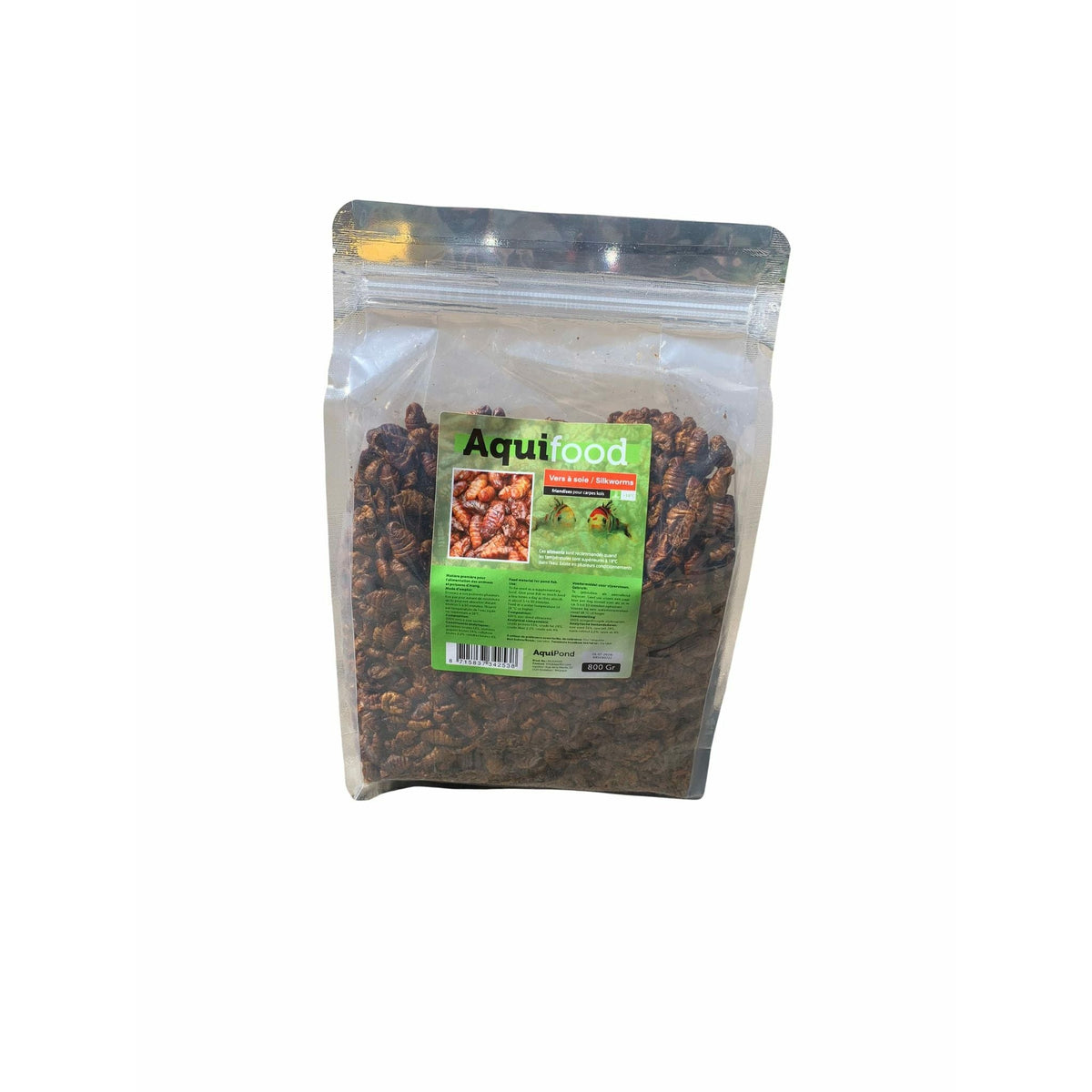 Aquifood Seidenspinnerwürmer / Seidenspinner - 800g
