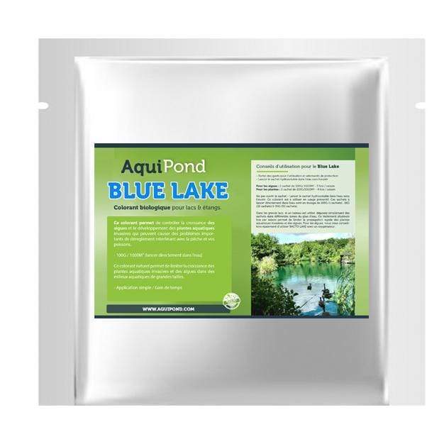 Aquipond Solutions pour étang naturel AQUIPOND BLUE LAKE 10 - Colorant naturel - LUTTE CONTRE ALGUES & PLANTES 1KG