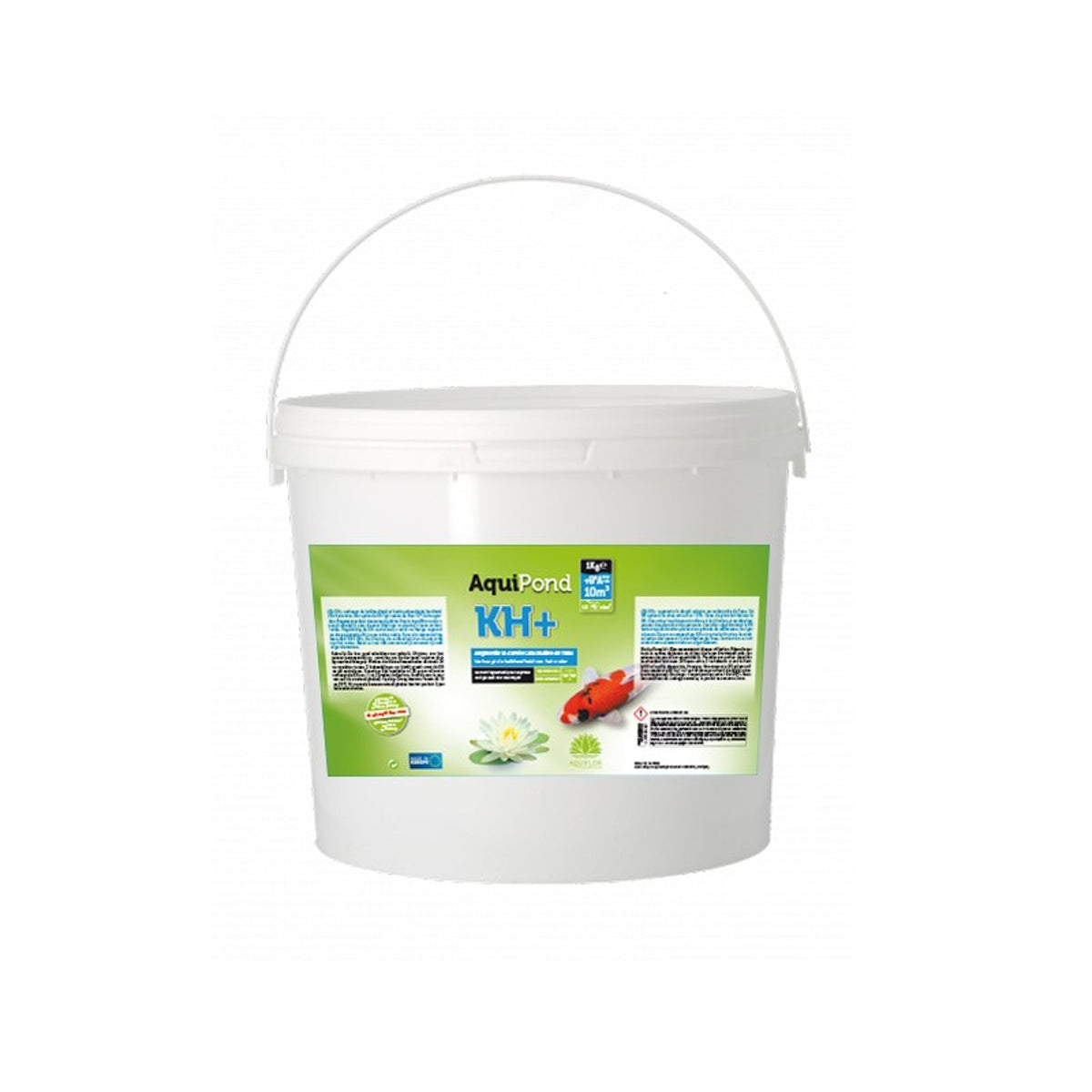 Aquipond KH+ 15 kg – Minerales para aumentar la dureza de carbonatos (KH) del estanque